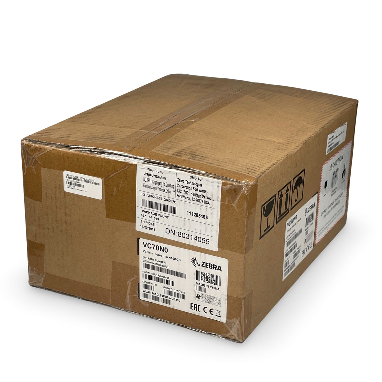 Symbol Motorola VC70 - VC70N0 Vehicle Mounted Forklift Computer