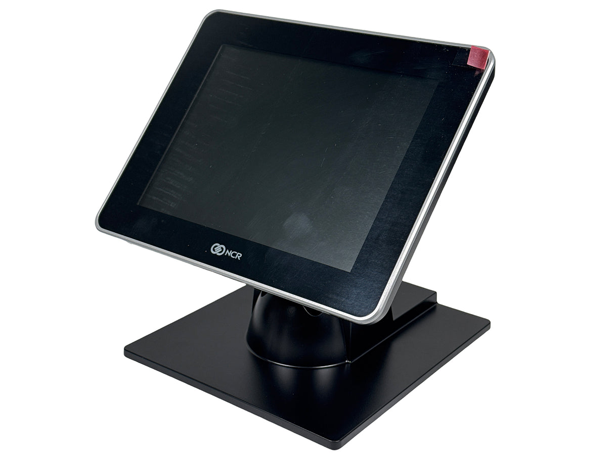 NEW OPEN NCR RealPOS X-Series 10” Touch Screen 5968-2110-9090 w/ stand No cables