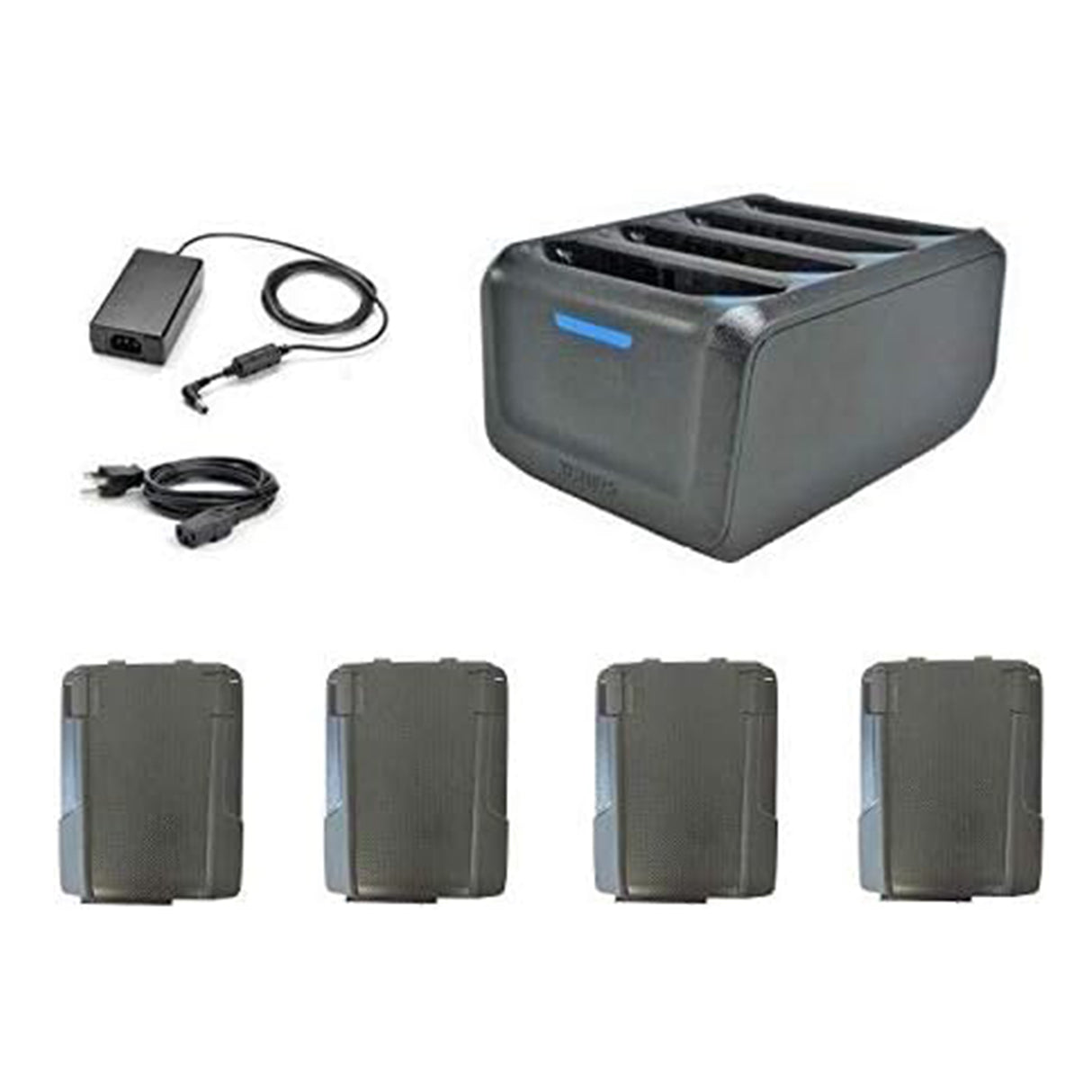 Zebra/Symbol SAC-TC7X-4BTYPP-01 Charger Kit with 4 batteries
