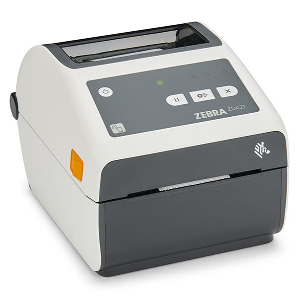 New Zebra ZD420d Direct Thermal Desktop Printer 203 dpi Print Width 4 in WiFi Bluetooth USB ZD42H42-D01W01EZ