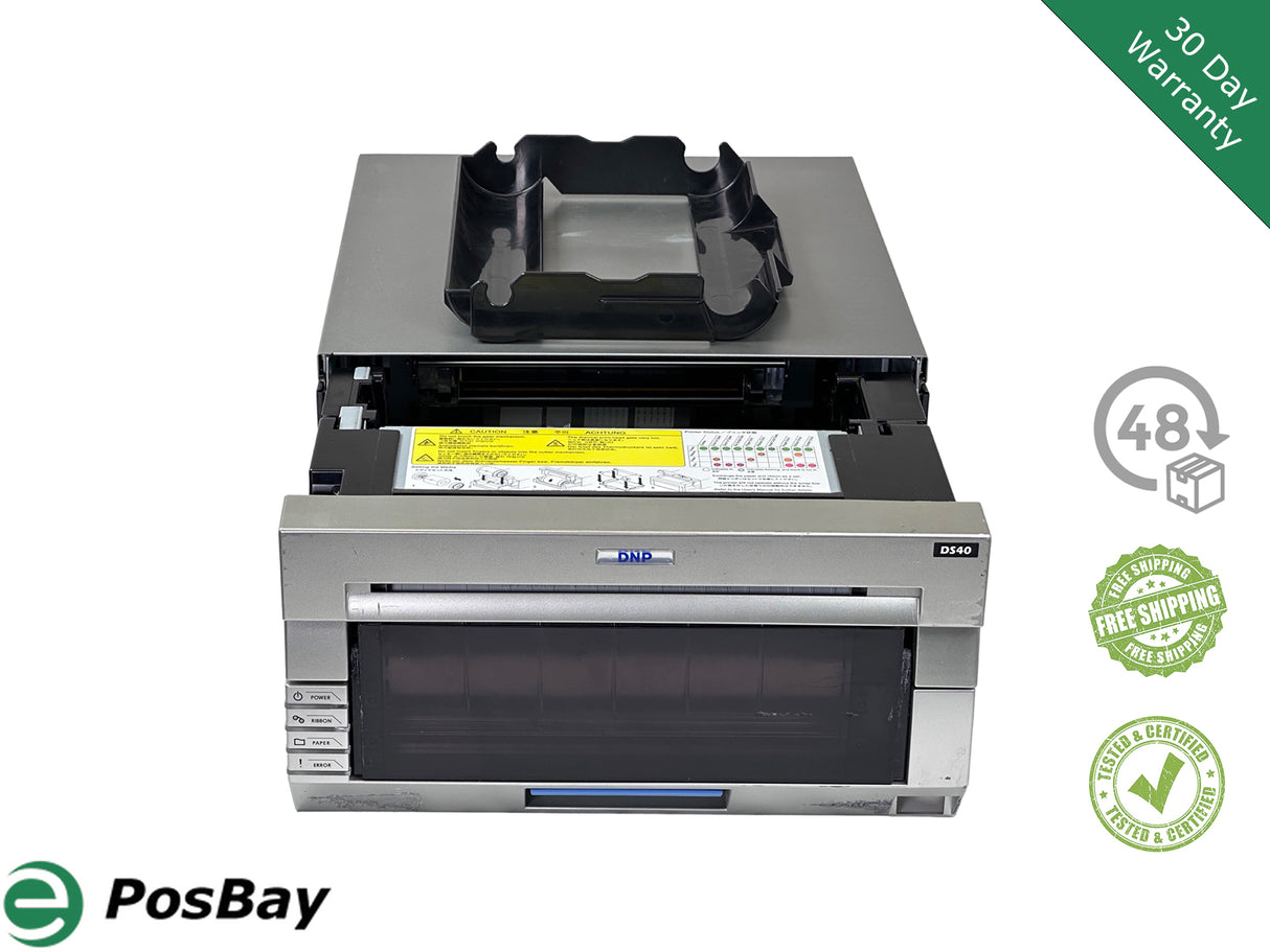 DNP DS40 Dye Sub Pro Color Photo Printer, Refurbished with 4x6" Print Pack